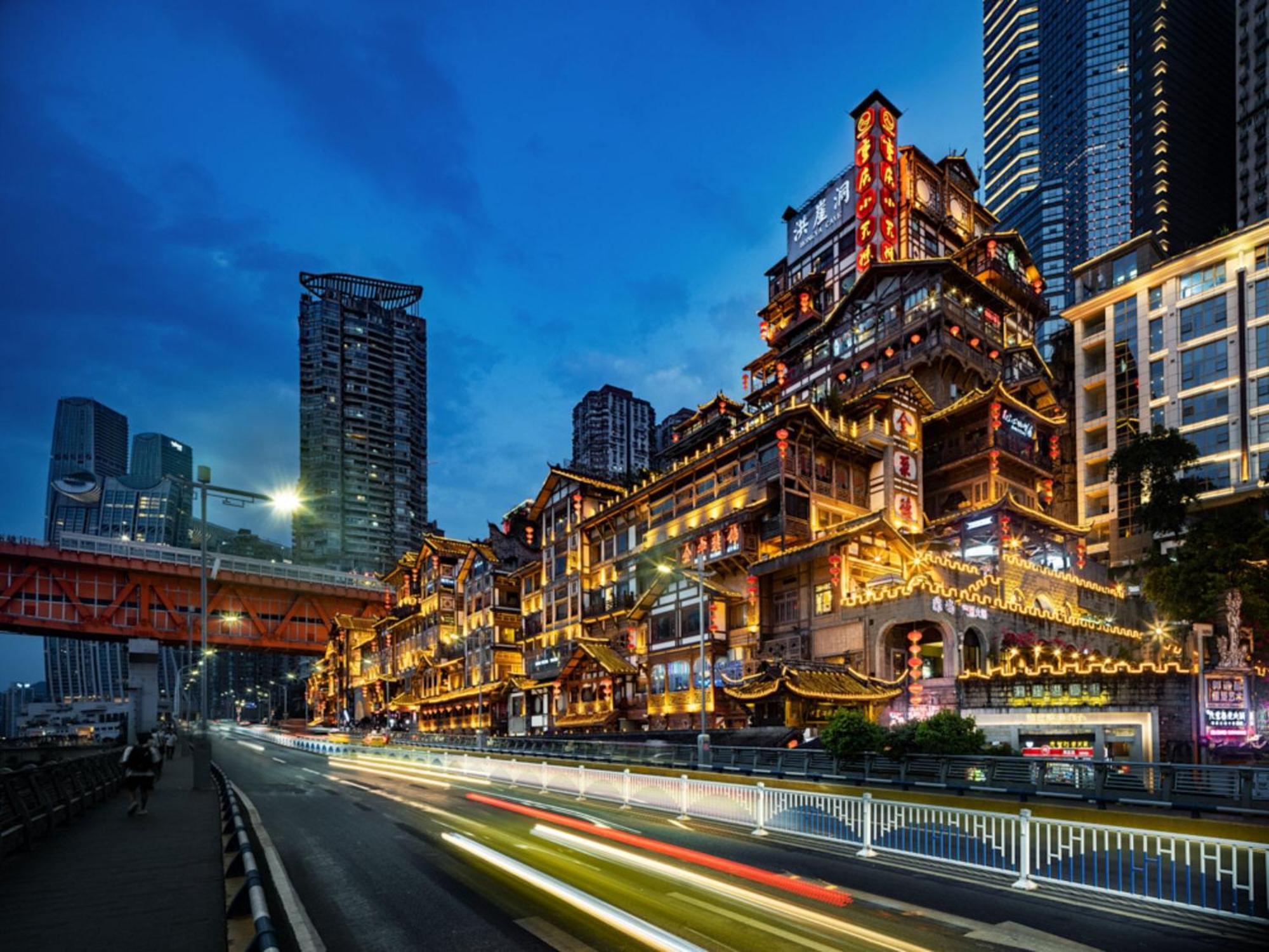 Intercontinental Chongqing Raffles City By Ihg Exterior photo